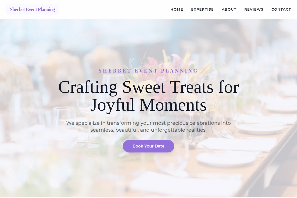 Sherbet Event Planning